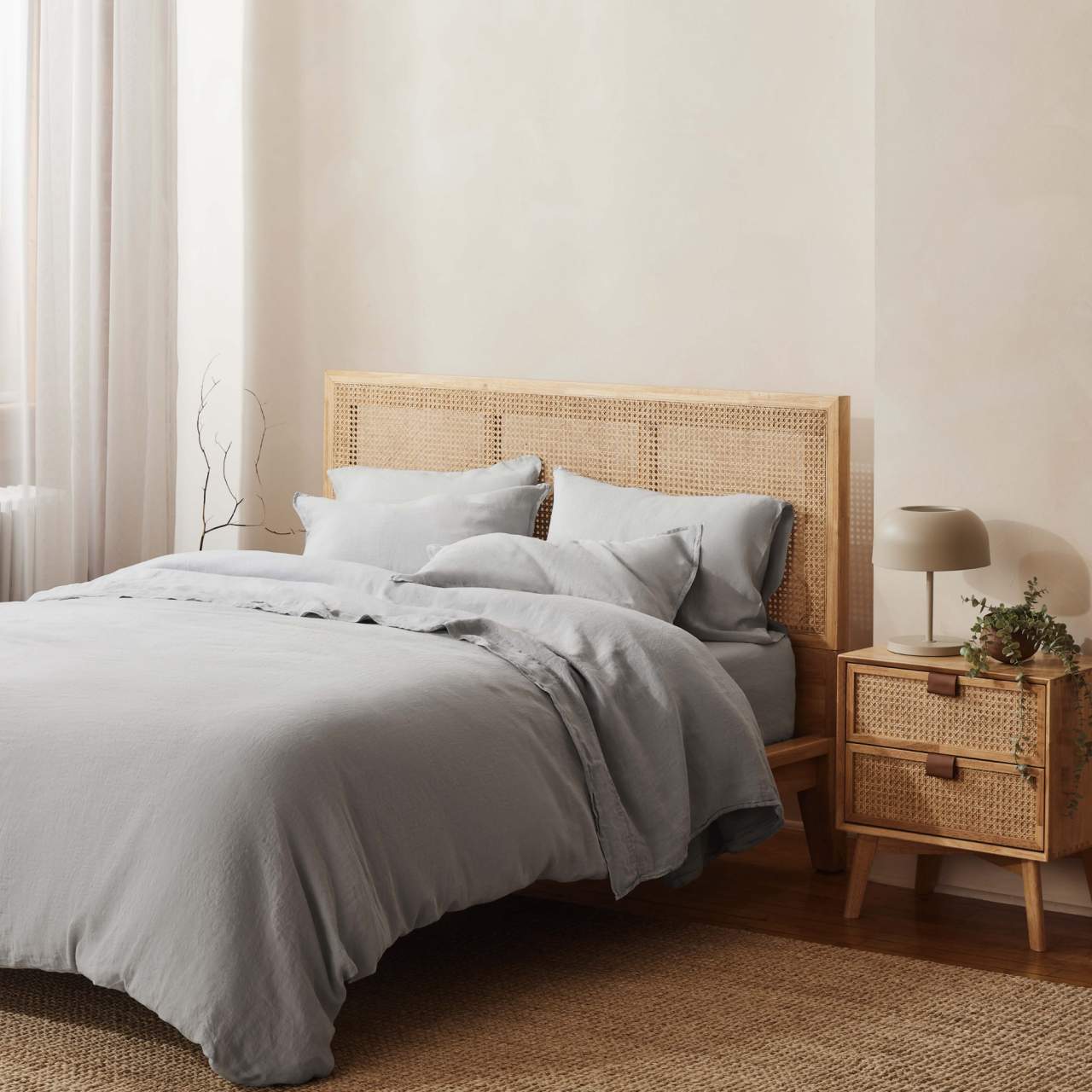 Cloud Hug™ Drap-Plat en lin 100% Européen